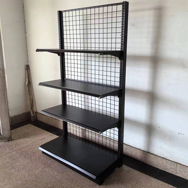 Black Wire Mesh Shelf