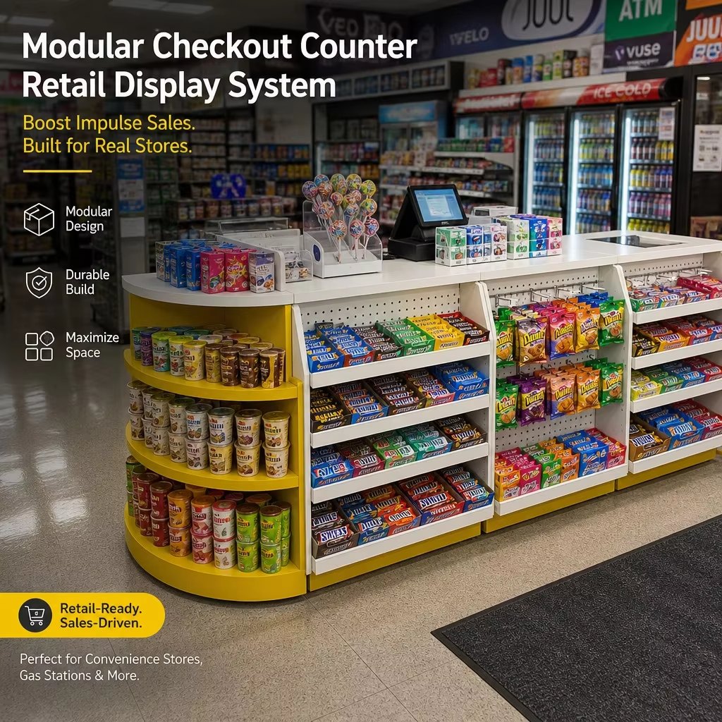 Candy Rack Checkout Counter