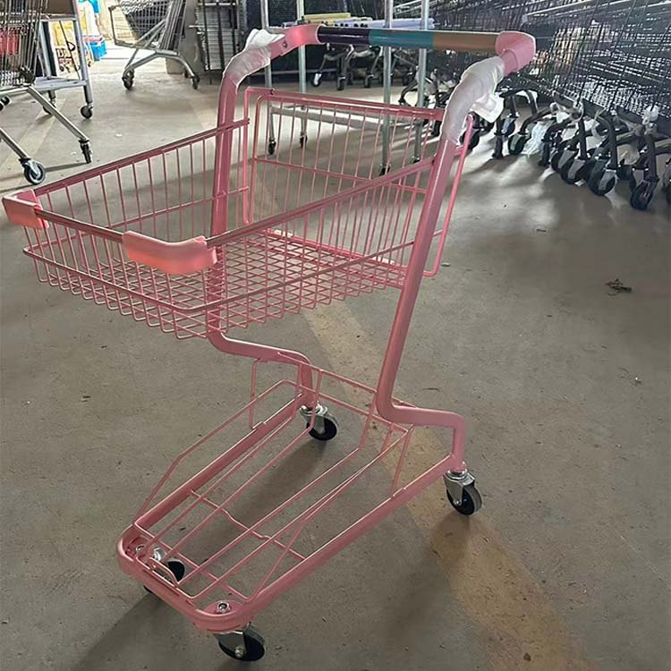 Pink Shopping Trolley