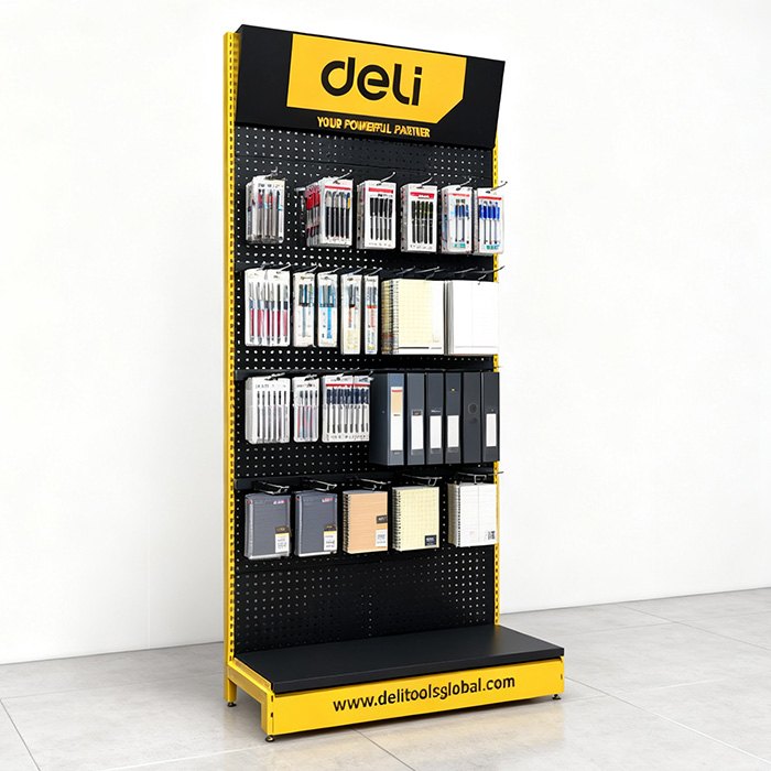 Triangle Sign Display Shelf