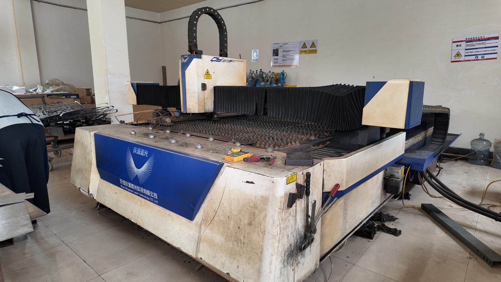 CNC metal sheet laser engraver